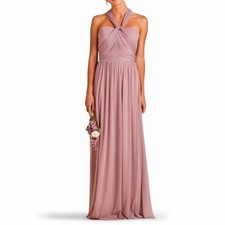 NWT Birdy Grey Size Small Chicky Convertible Bridesmaid Dress in Rose Quartz