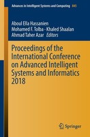 Proceedings Of The International Conference On Advanced Intelligent Systems...