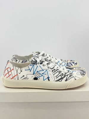 Maison Margiela Tabi Canvas Graffiti size 42 (US9) made in Italy new with box
