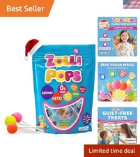 Sugar-Free Clean Teeth Lollipops - Anti-Cavity Delight for Kids & Adults (5.2oz)