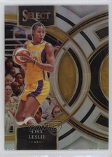 2024 Panini Select WNBA Premier Level Silver Prizm Lisa Leslie #141 HOF 11ba