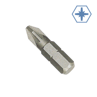 Pozidriv Bits PZ2 25mm S2 Steel for Precision Screwdriving