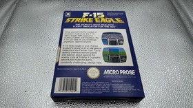 F-15 Strike Eagle Nintendo NES W/Manual VGC 8 Bit Retro PAL 1991 #0207