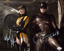 Malin Åkerman & Patrick Wilson "Watchmen" AUTOGRAPHS Signed 11x14 Photo ACOA