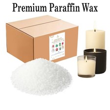 Paraffin Wax Fully Refined Candle Making Wax Bulk 1kg–20kg UK