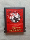 TAX AVOIDERS for Atari 2600 - GORGEOUS label, tested & works!