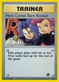 Pokemon Here Comes Team Rocket! (15/87) Team Rocket HP HOLO
