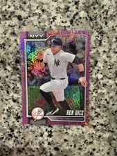 Ben Rice 2026 Topps Pink Sand glitter 