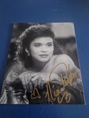 NIA PEEBLES    *** orig. sig. Autogramm ***   Fame