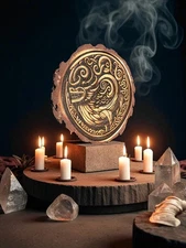 Norse Wood Carving Viking Wall Art