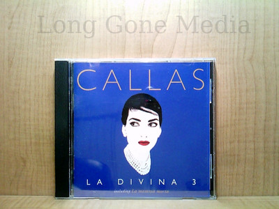 La Divina 3 by Maria Callas (CD, 1994, EMI Classics)