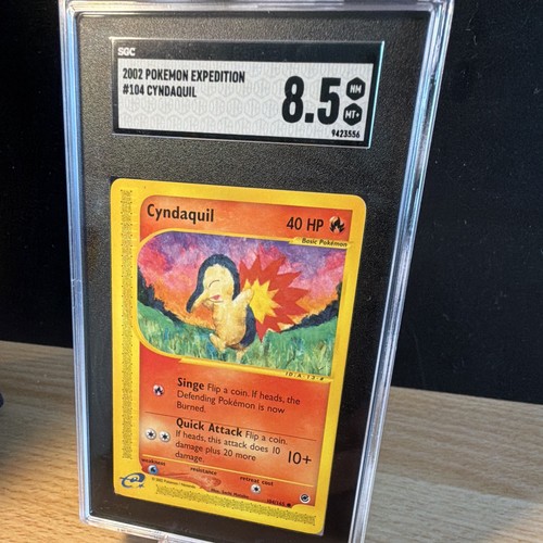 Cyndaquil graded SGC 8.5 for sale on eBay