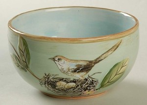 Fitz & Floyd Toulouse Green All Purpose Bowl 9001530