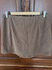 Brown Mini Skirt - size Large