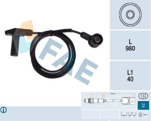FAE 79243 Drehzahlsensor FüR Motormanagement FüR Mercedes-Benz-image