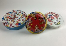 Vintage Halloween Lot Of 3 1960s Tin Noisemakers Rattle, 2 Ratchet