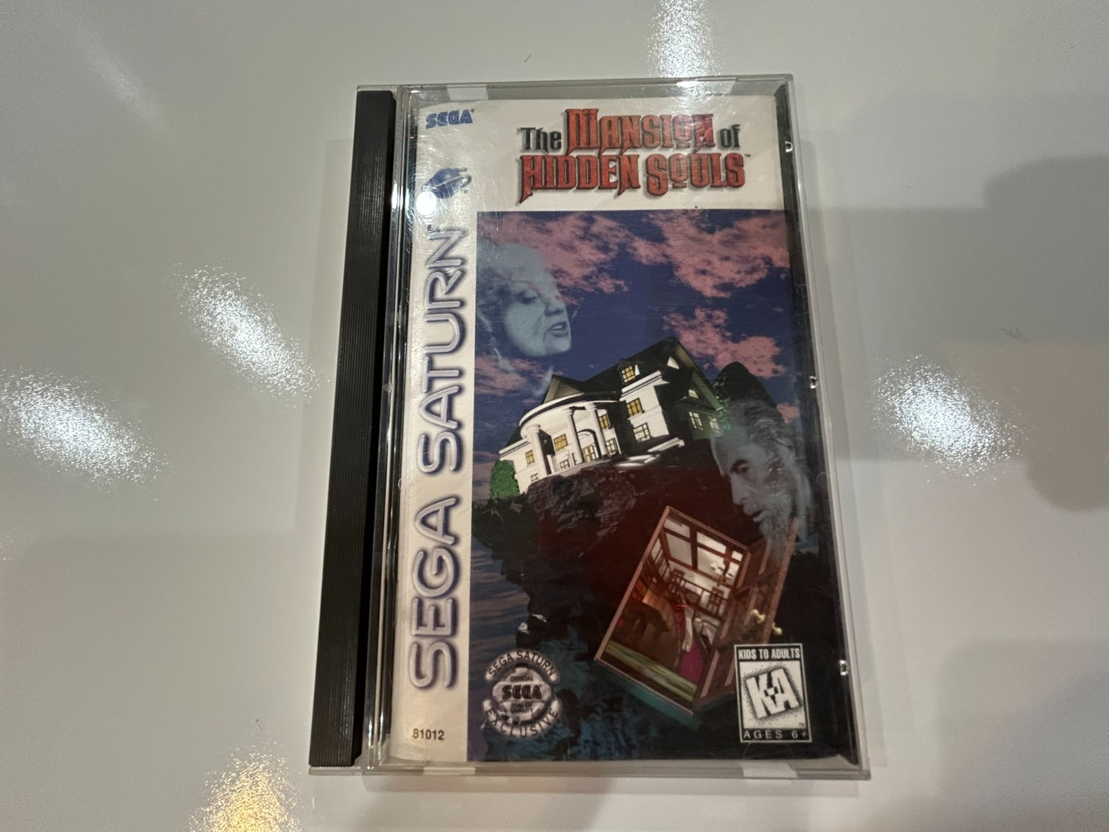 Mansion of Hidden Souls (Sega Saturn, 1995) CIB Complete w Manual & Reg Card EXC