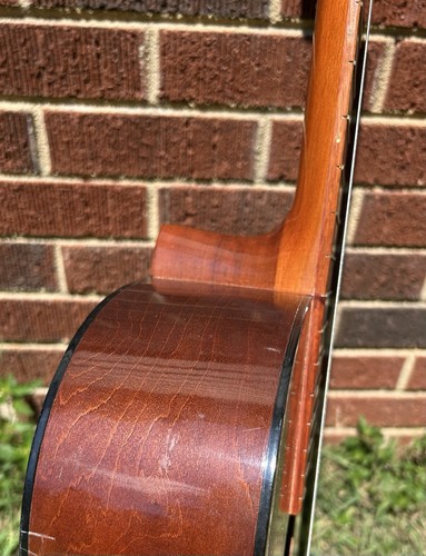 Guitarra clásica Yamaha años 60 Japón Nippon-Gakki G-50A lista para tocar - Imagen 9 de 10