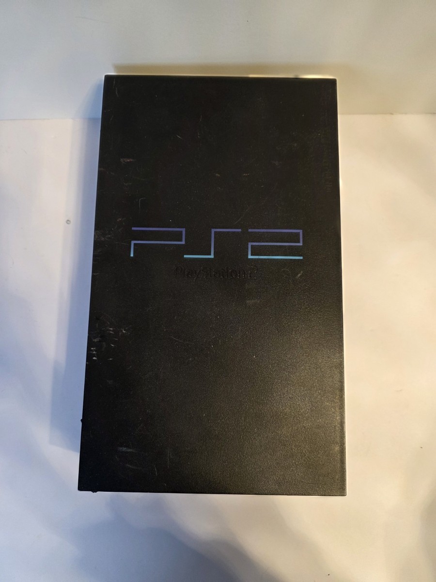 Sony PlayStation 2 Black Console Japanese Import, For Parts/Repair