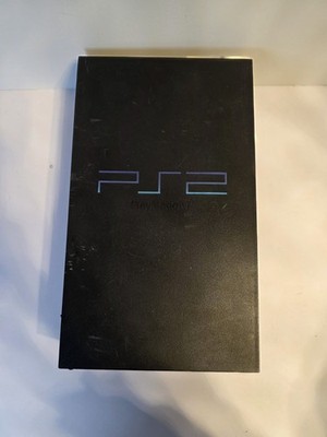 Sony PlayStation 2 Black Console Japanese Import, For Parts/Repair