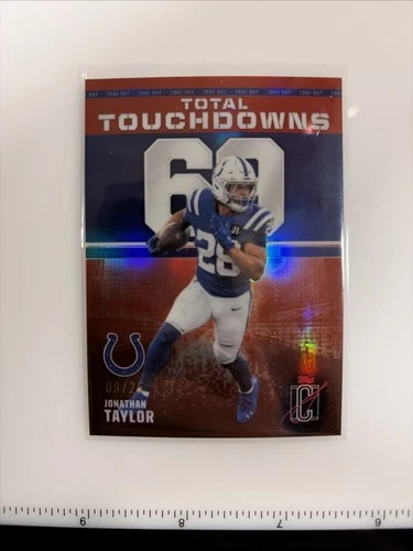 2025 Topps Signature Jonathan Taylor Red (RAW)