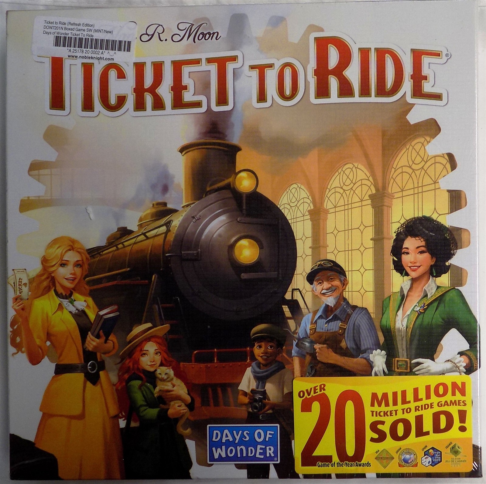 Ticket to Ride: Refresh 2025 NEW FACTORY SEALED