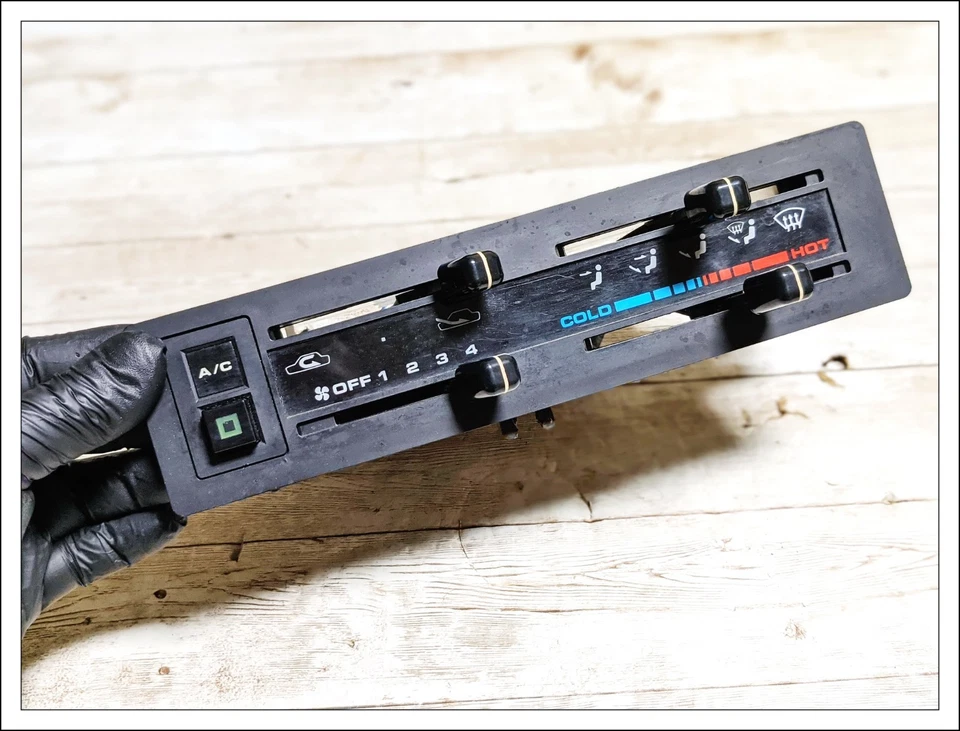 Nissan Pathfinder 1994-1995 carrocería dura camioneta calefacción temperatura aire acondicionado controles de clima OEM Foto 3 de 4