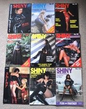 CHOICE of 9 X IMMACULATE " SHINY INTERNATIONAL " FASHION MAGAZINES +  FREE POST