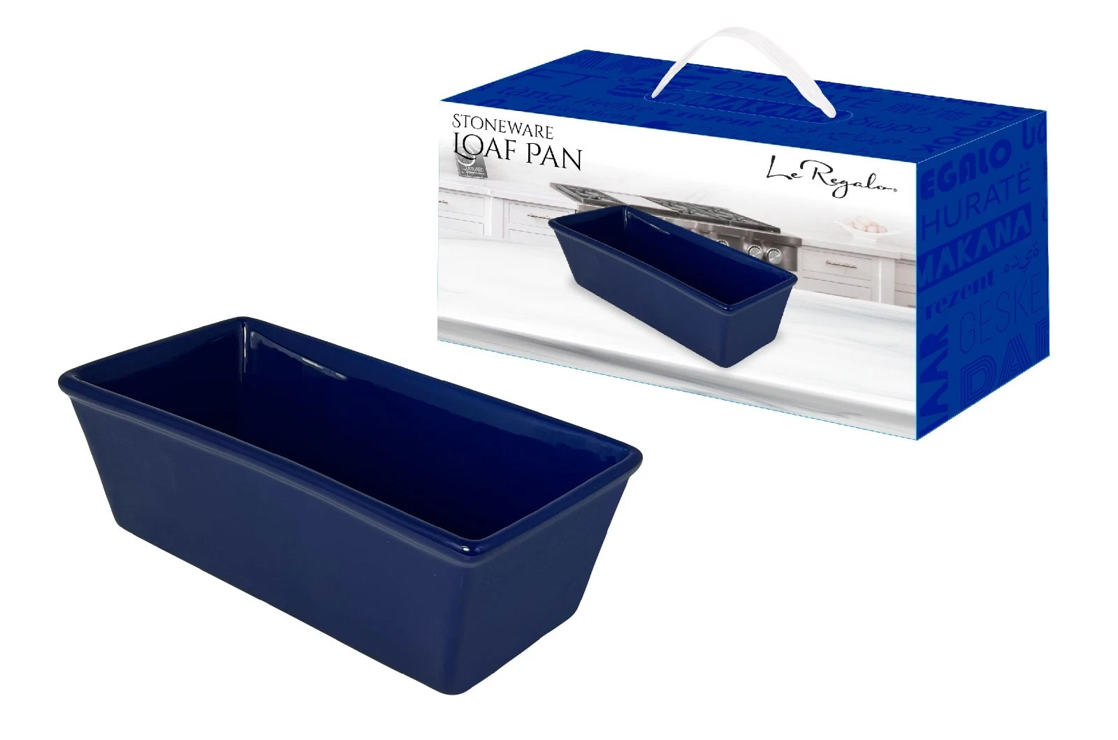 Le Regalo Stoneware Loaf Pan
Opens in a new window or tab