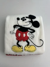 Vintage 70s Disney Character Fashions Mickey Mouse Embroidered Knit Sweater 