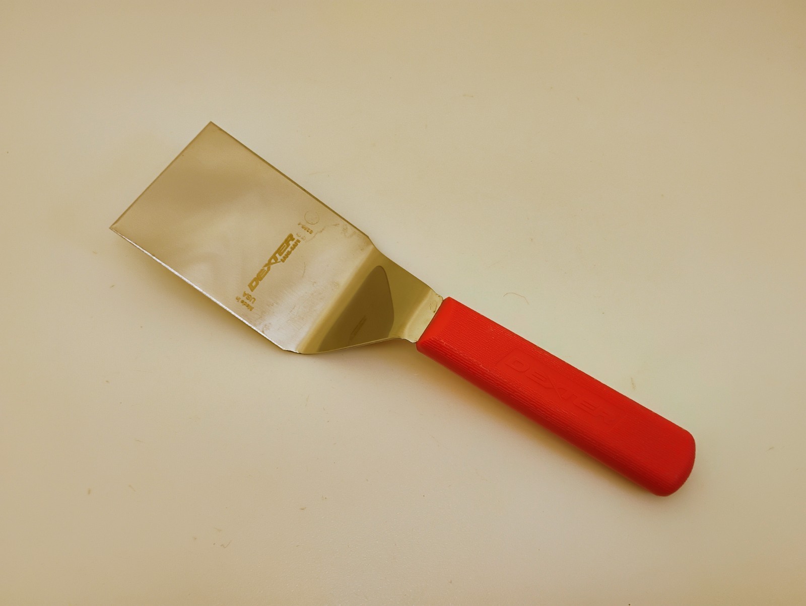 Dexter USA 4X3 Spatula Server Turner Grill Griddle S286-4 Red Handle Stainless