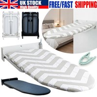 Heavy-Duty Wall Mount Folding Ironing Board Space Saver for Laundry Room Dorm