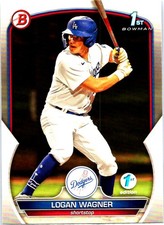 2023 Bowman 1st Edition #BPPF-36 Logan Wagner