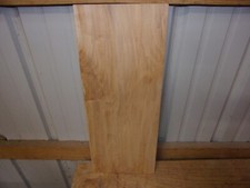 1 PC HARD MAPLE CHARCUTERIE CUTTING BOARD KILN DRIED LUMBER 1471V  7/16" THICK