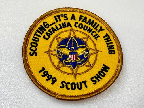 Scouting Its a Family Thing Catalina Council 1999 Boy Scout Show Badge Patch - Picture 3 of 5