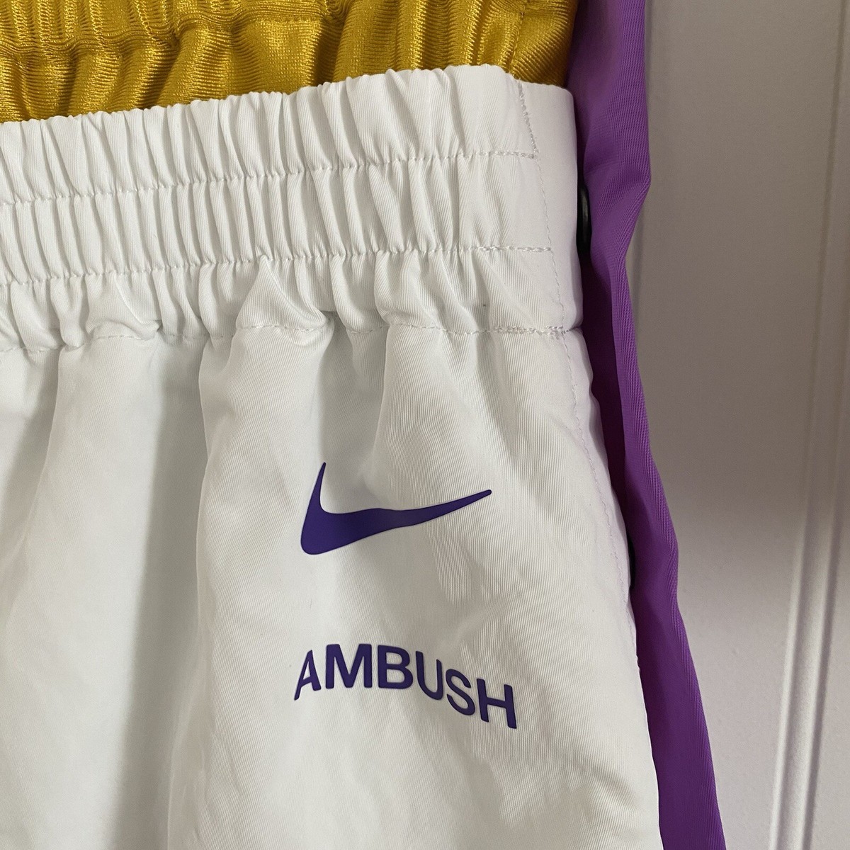 Nike AMBUSH Los Angeles Lakers パンツ Nike x AMBUSH NBA Collection Lakers Tearaway Trousers Pants