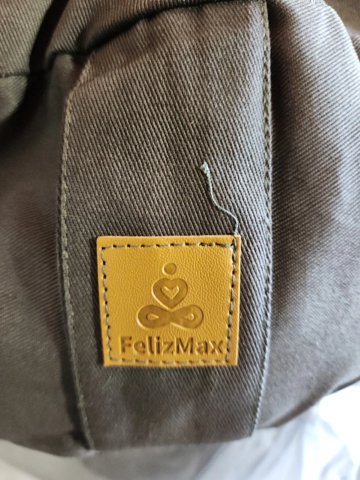 FelizMax Zafu 荞麦冥想垫,13 英寸×13 英寸×5 zabuton 冥想枕头 — 第 3/4 张图片