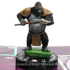 Notorious  GORILLA CITY WARRIOR 008 HeroClix Mega Set miniature 8