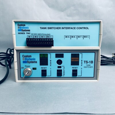 Custom BioGenic Systems TS-1B Tank Switcher and TSIC-1B Interface Control