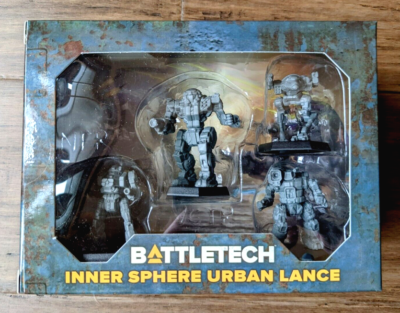 #ad Battletech Inner Sphere Urban Lance Mech Pack Catalyst Hunchback Victor Raven $64.90