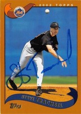 Steve Trachsel autographed baseball card (New York Mets) 2002 Topps #476