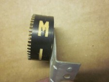 1946-48 Ford Mercury Radio Station Count Rotary Dial