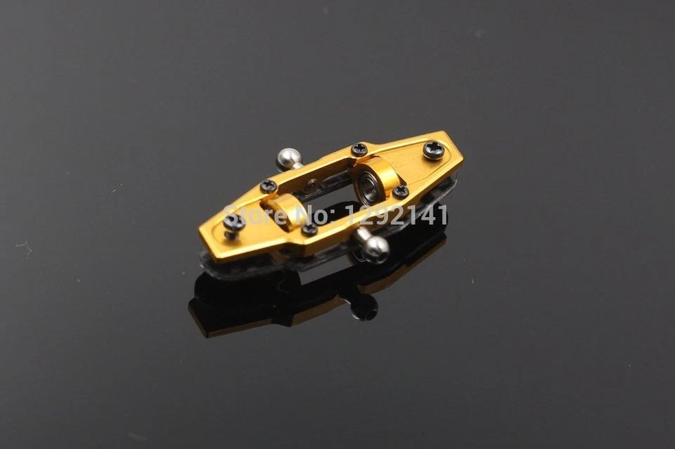 Micro heli Precision CNC Aluminum Main Blade Grips -Blade 200SRX RC (Golden) - Image 2 of 3