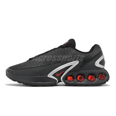 Nike Air Max DN Black Metallic Silver Men Lifestyle Casual Shoes