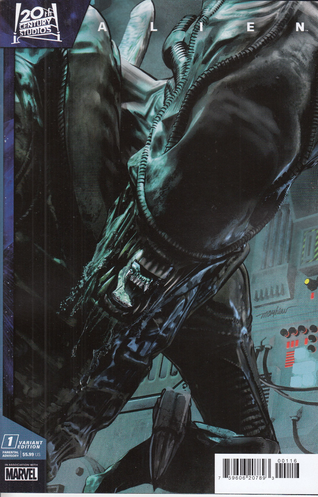 Alien 1 Neuware 2023 Comic 1:25 Variant Cover D