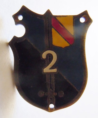 Insigne De Boutonnière Gendarmerie Nationale N°32 Original 22 Mm, Ancien