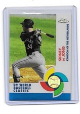 2009 Topps Chrome World Baseball Classic Blue Refractor Sidney Je Jong 134/199