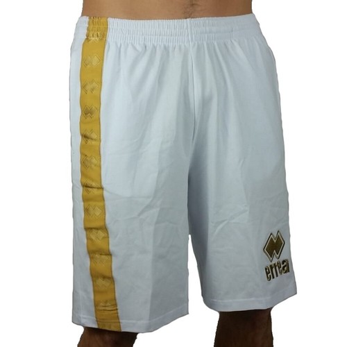Errea Pantaloncino Short Uomo Ragazzo SS20 Stripe Classic Man Bermuda  Bianco Oro | eBay