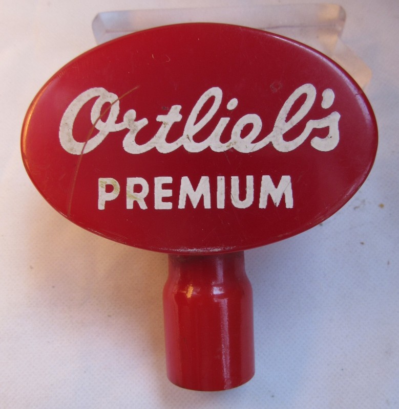 Vintage Ortlieb's Premium Beer Tap Handle Pull Knob 📸AS PICTURED📷
