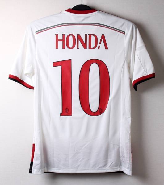 2014-15 AC Milan Away S/S No.10 Honda SERIE A ACM 本田圭佑 2014-15 AC Milan Away S/S No.10 Honda SERIE A ACM 本田圭佑